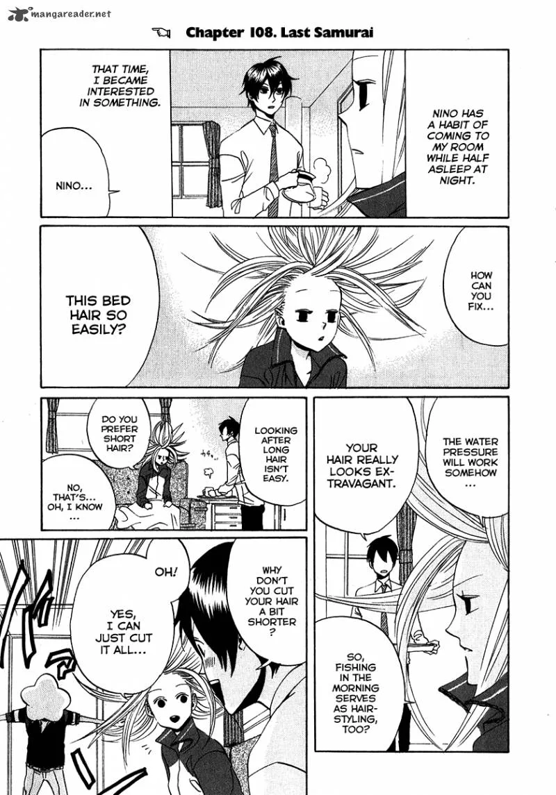 Arakawa Under the Bridge Chapter 108 page 8