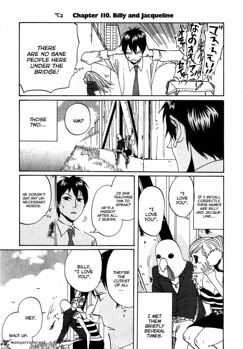 Arakawa Under the Bridge Chapter 110 page 1
