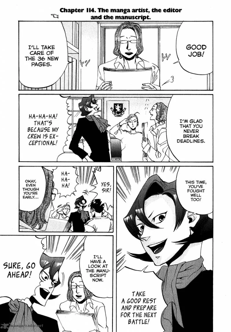 Arakawa Under the Bridge Chapter 114 page 3