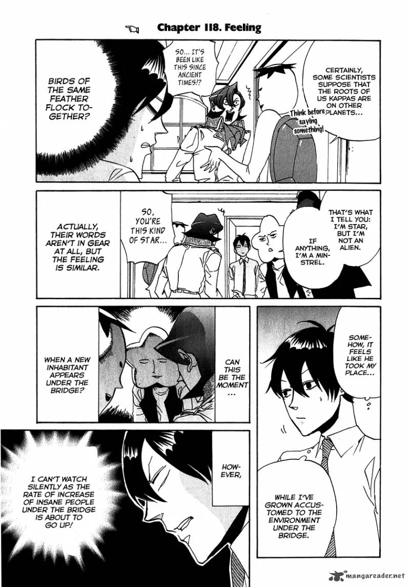 Arakawa Under the Bridge Chapter 118 page 1