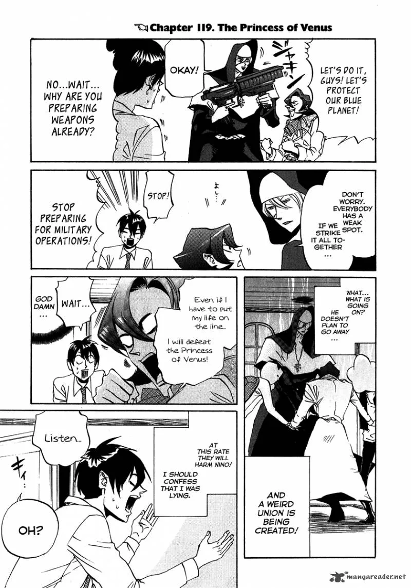 Arakawa Under the Bridge Chapter 119 page 1