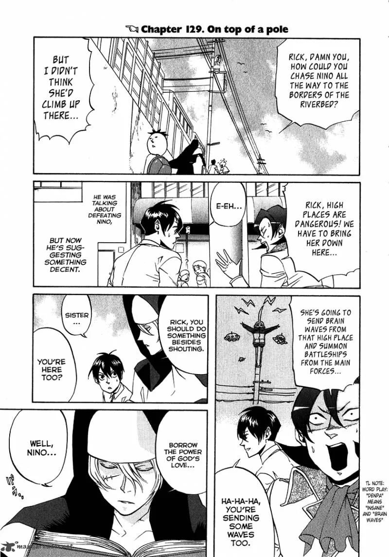 Arakawa Under the Bridge Chapter 129 page 3