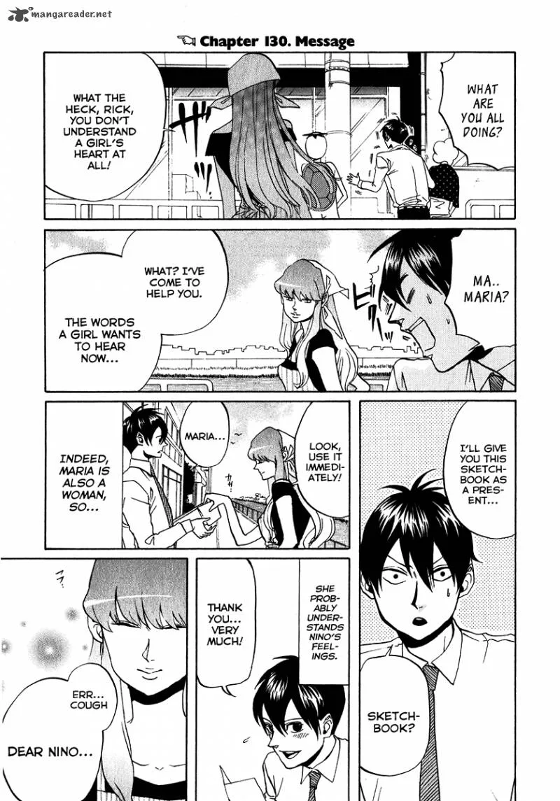 Arakawa Under the Bridge Chapter 130 page 1