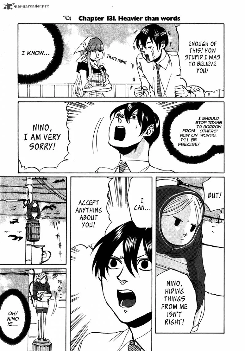 Arakawa Under the Bridge Chapter 131 page 1