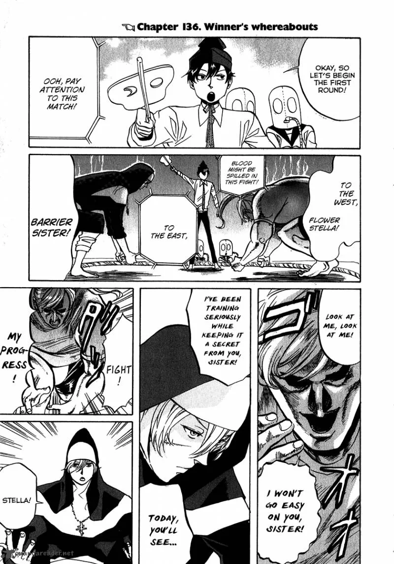 Arakawa Under the Bridge Chapter 136 page 1