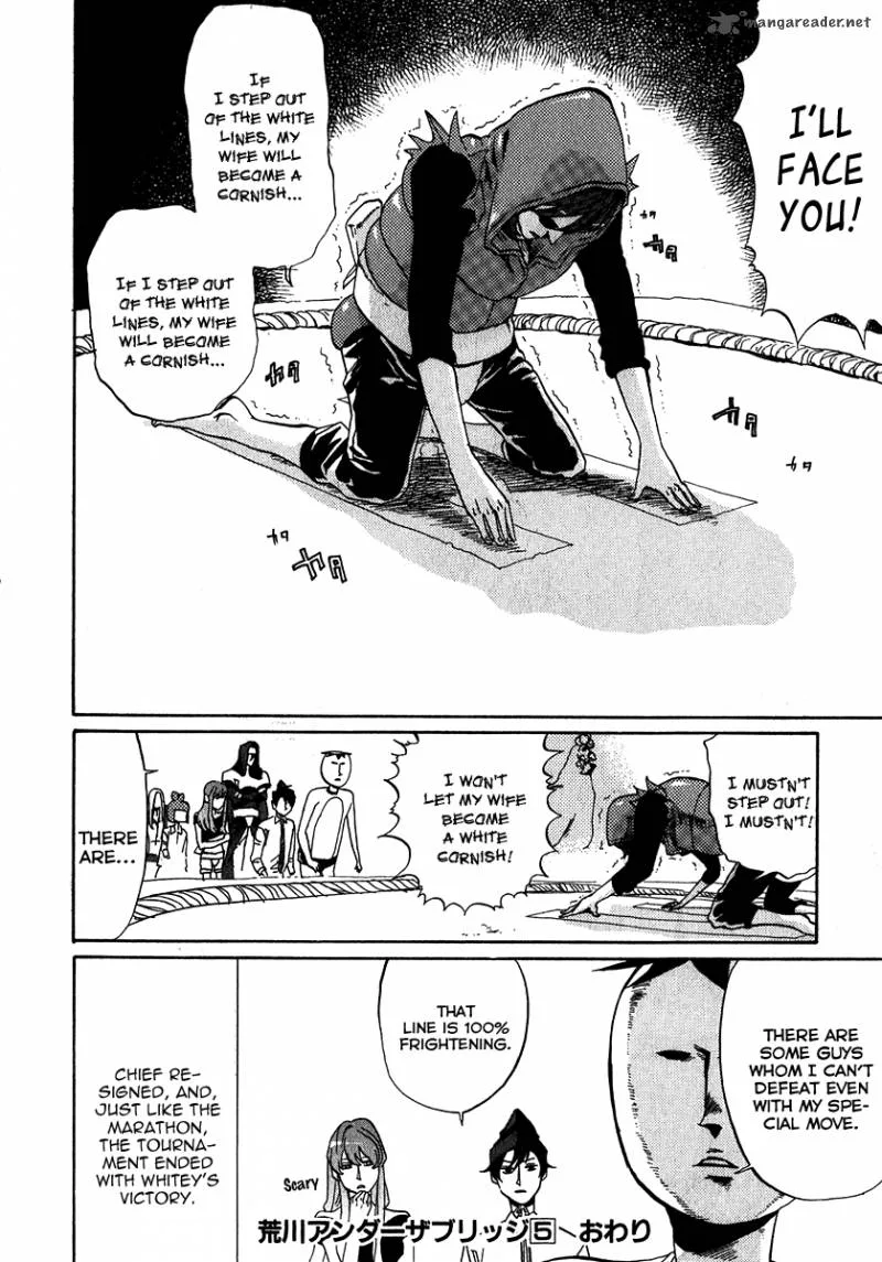 Arakawa Under the Bridge Chapter 136 page 8