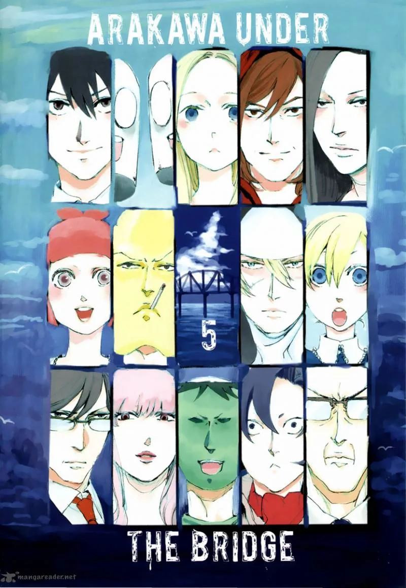 Arakawa Under the Bridge Chapter 136 page 16
