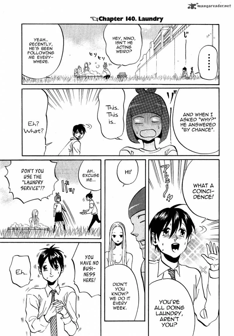 Arakawa Under the Bridge Chapter 140 page 3