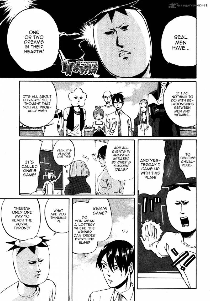 Arakawa Under the Bridge Chapter 143 page 1