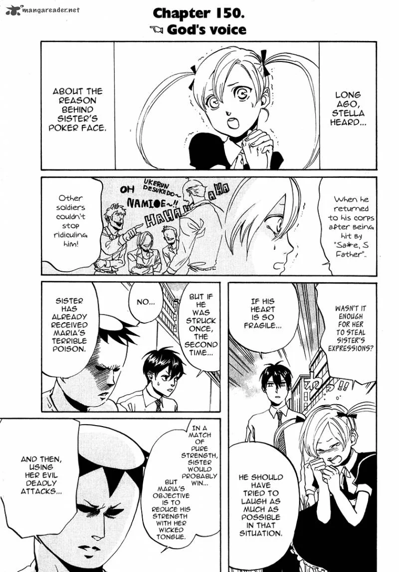 Arakawa Under the Bridge Chapter 150 page 1