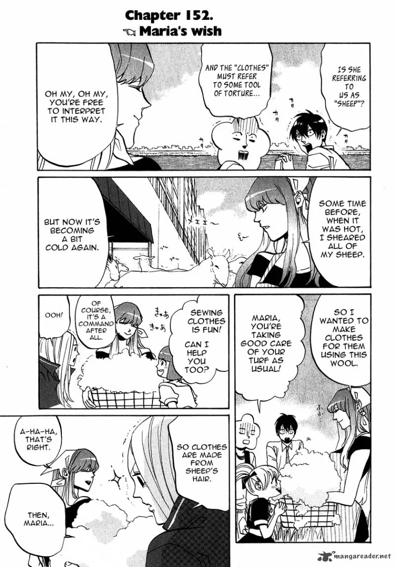 Arakawa Under the Bridge Chapter 152 page 3