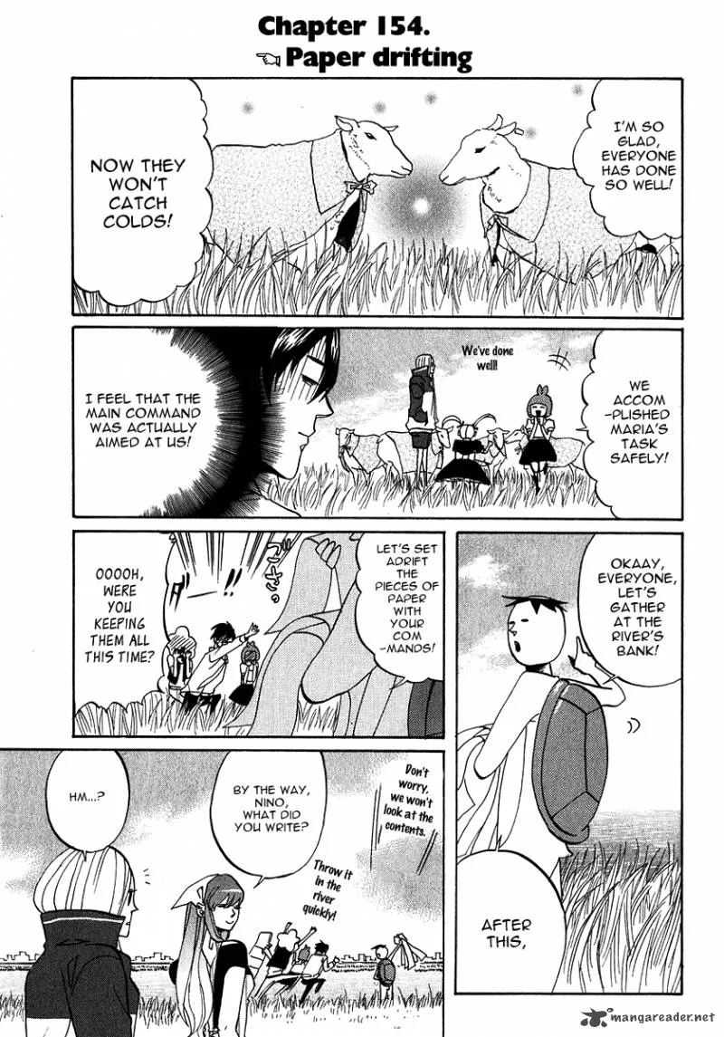 Arakawa Under the Bridge Chapter 154 page 1