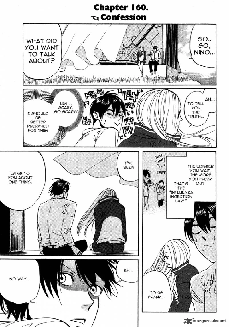 Arakawa Under the Bridge Chapter 160 page 1