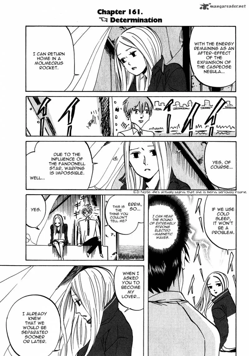 Arakawa Under the Bridge Chapter 161 page 3