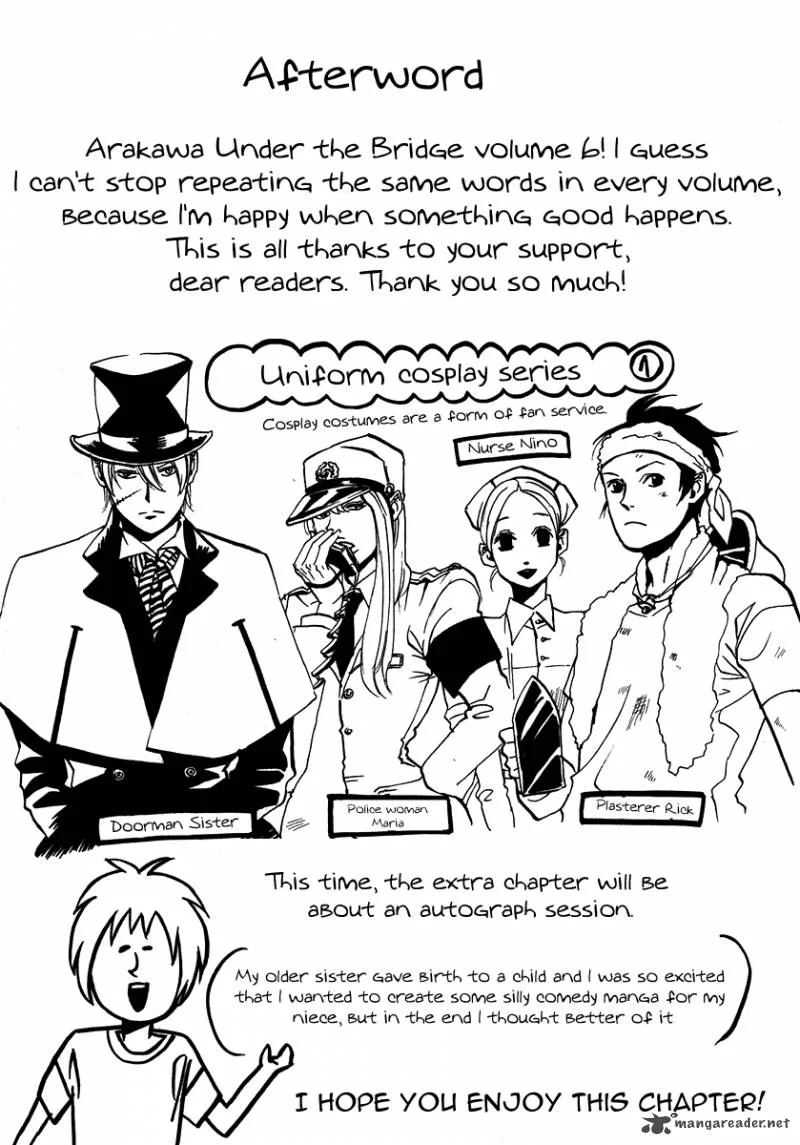 Arakawa Under the Bridge Chapter 166 page 5