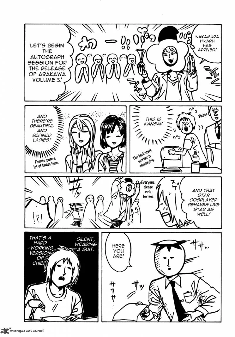Arakawa Under the Bridge Chapter 166 page 7