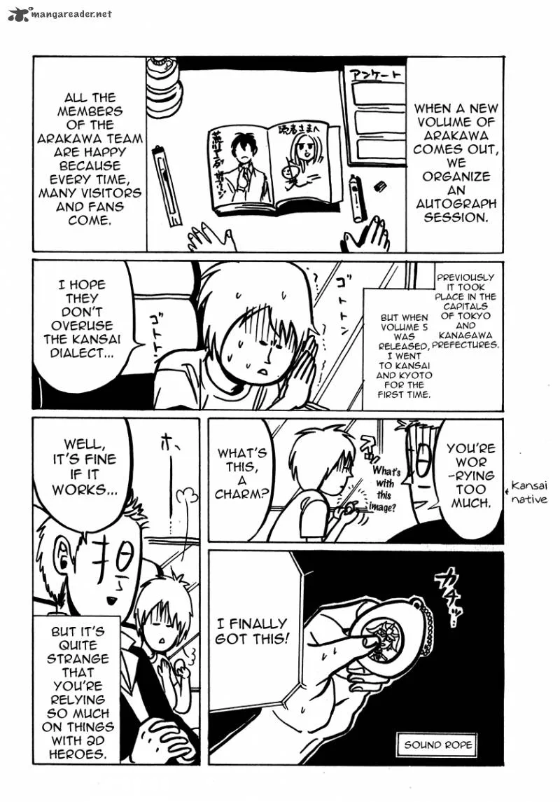 Arakawa Under the Bridge Chapter 166 page 6