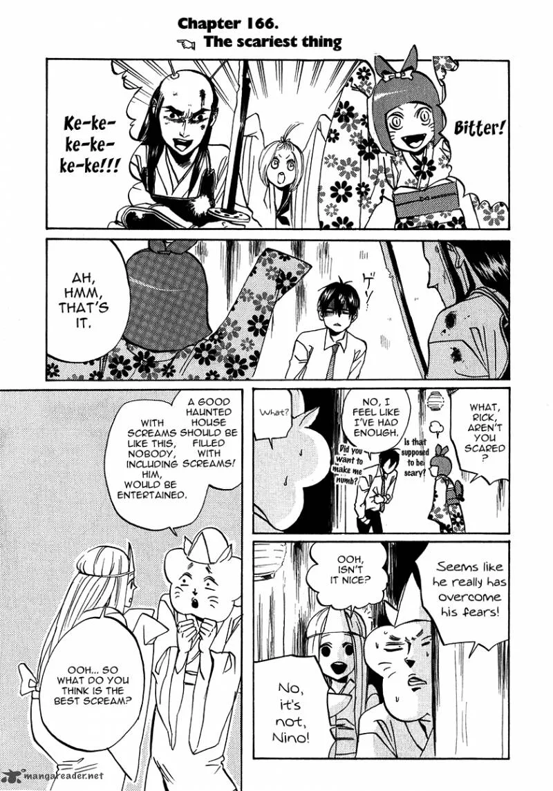 Arakawa Under the Bridge Chapter 166 page 1