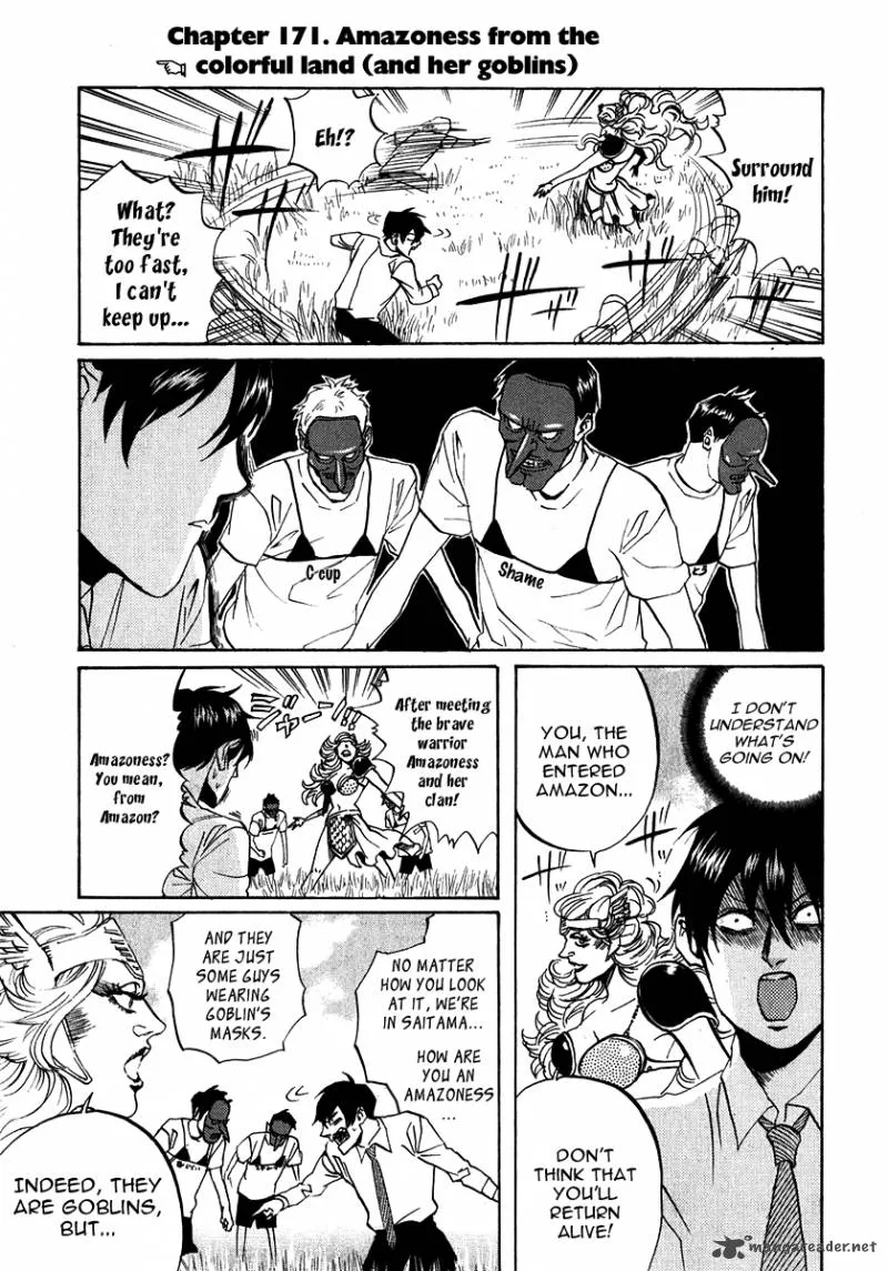 Arakawa Under the Bridge Chapter 171 page 1