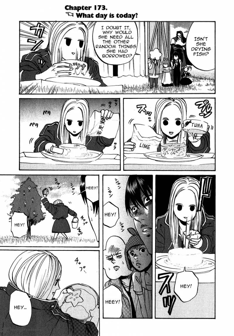 Arakawa Under the Bridge Chapter 173 page 3