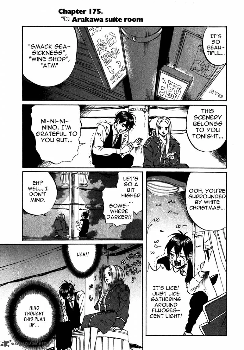 Arakawa Under the Bridge Chapter 175 page 1