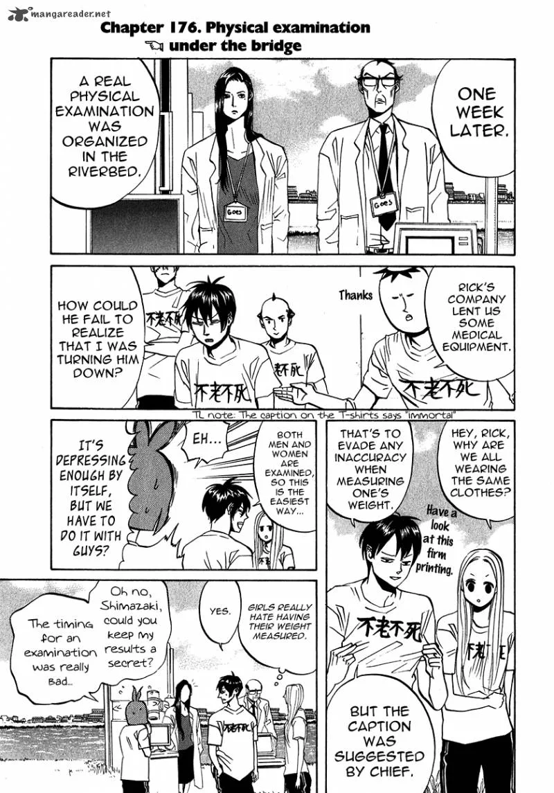 Arakawa Under the Bridge Chapter 176 page 3
