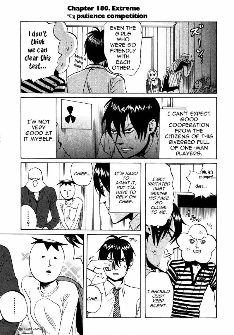 Arakawa Under the Bridge Chapter 180 page 1