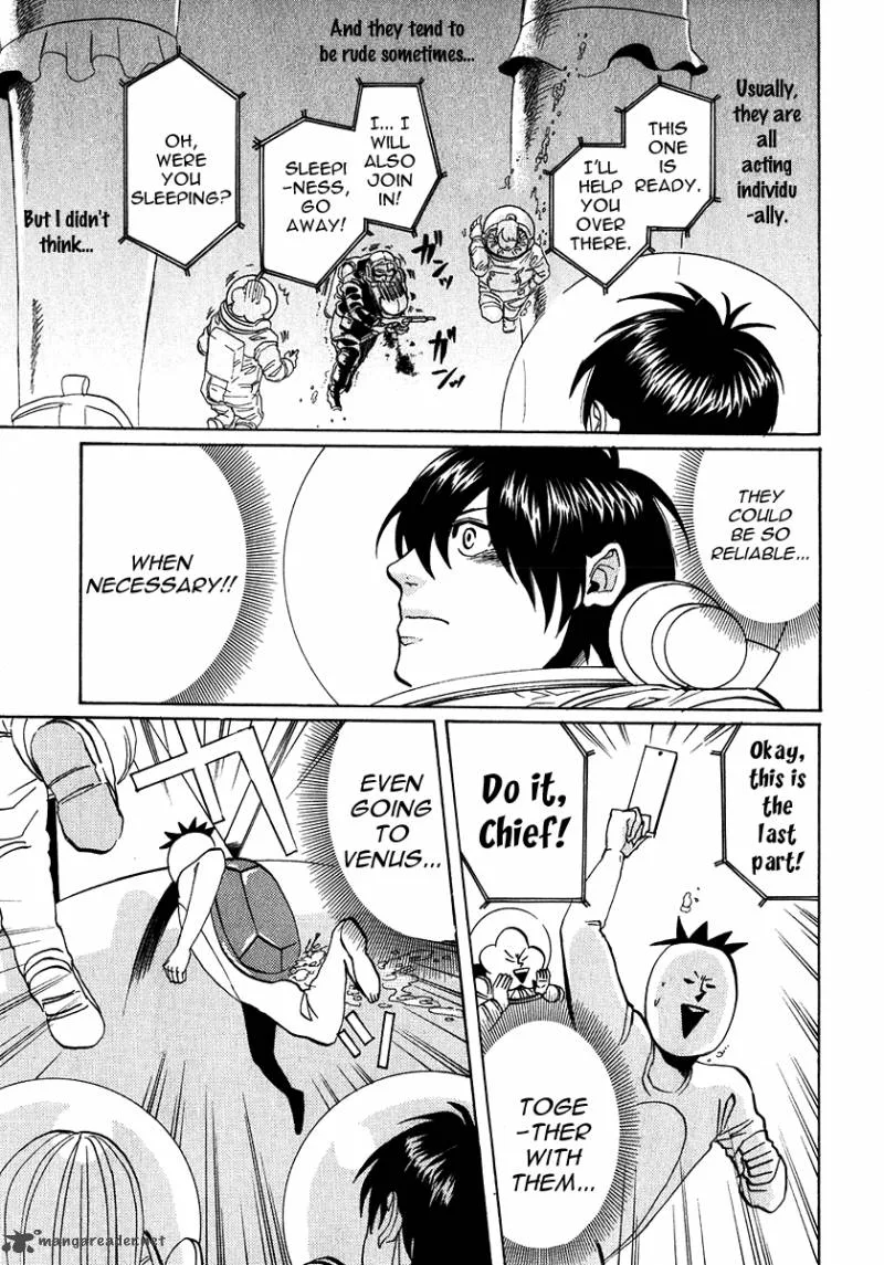 Arakawa Under the Bridge Chapter 184 page 3