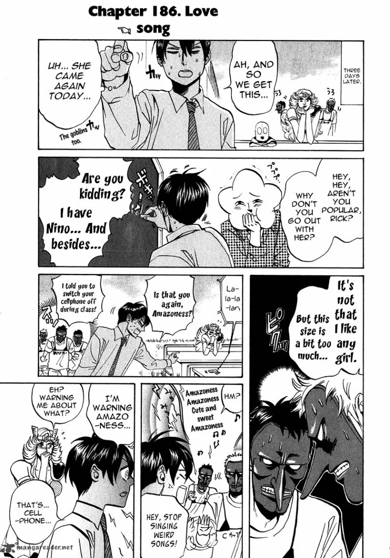 Arakawa Under the Bridge Chapter 186 page 1