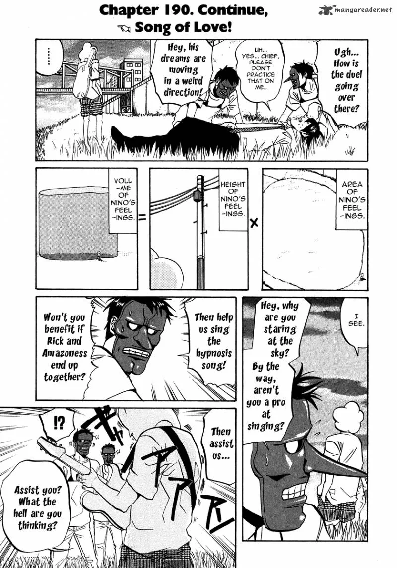 Arakawa Under the Bridge Chapter 190 page 1