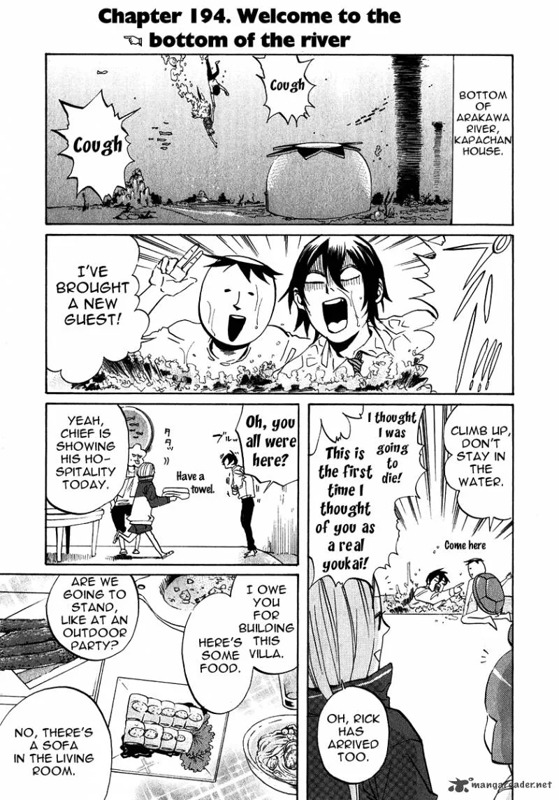 Arakawa Under the Bridge Chapter 194 page 3