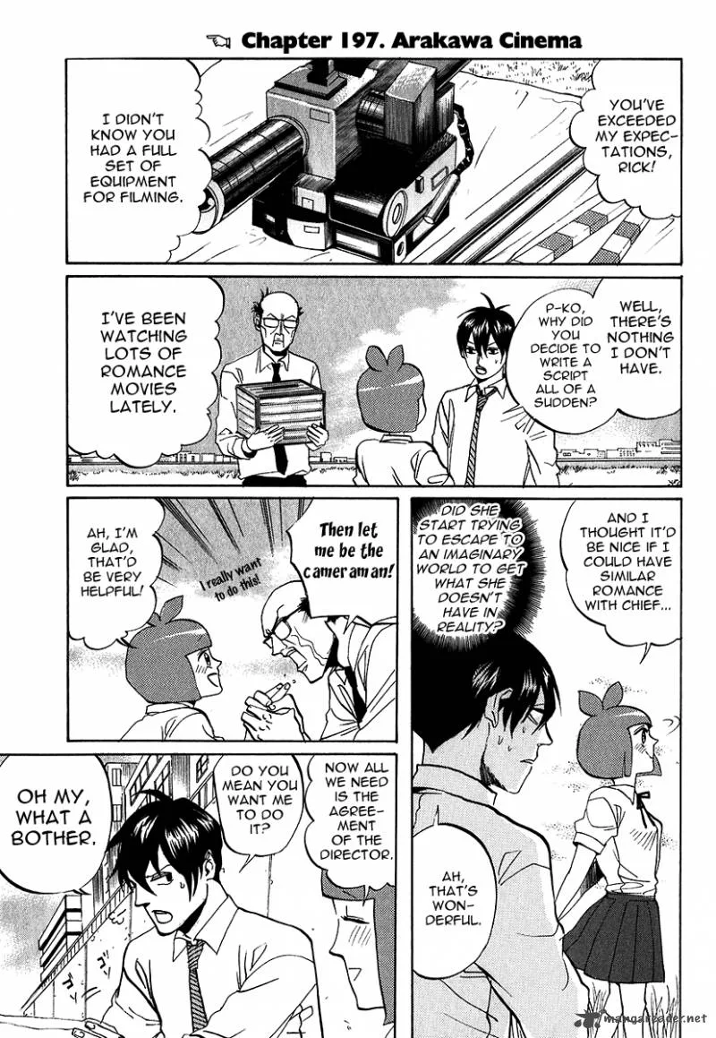 Arakawa Under the Bridge Chapter 197 page 9