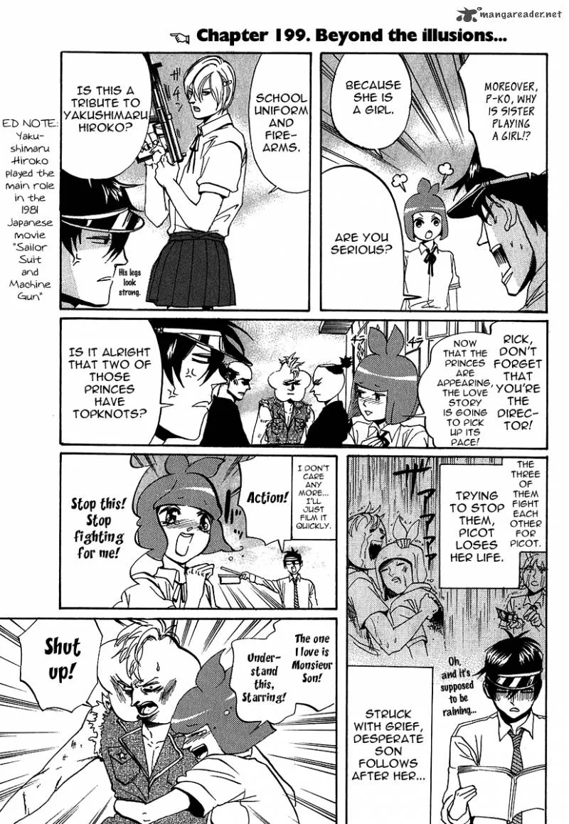 Arakawa Under the Bridge Chapter 199 page 1