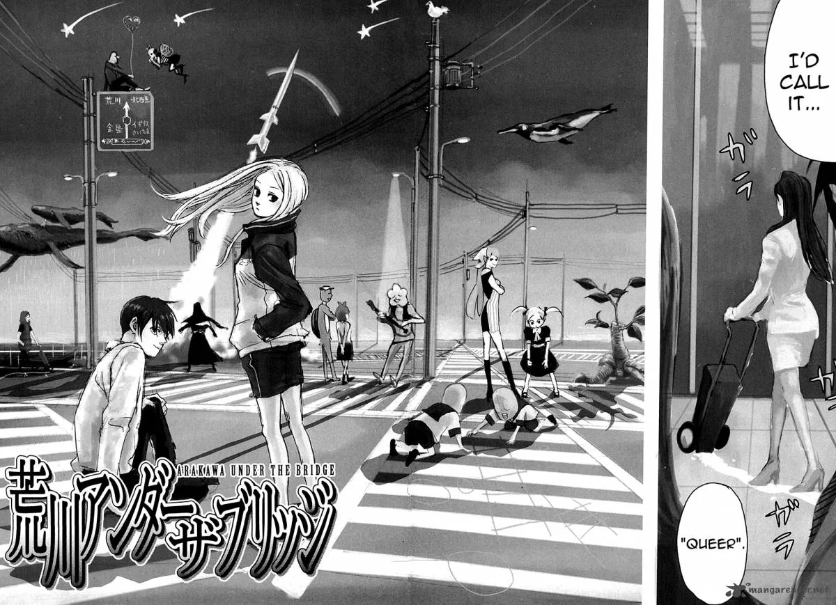Arakawa Under the Bridge Chapter 200 page 2