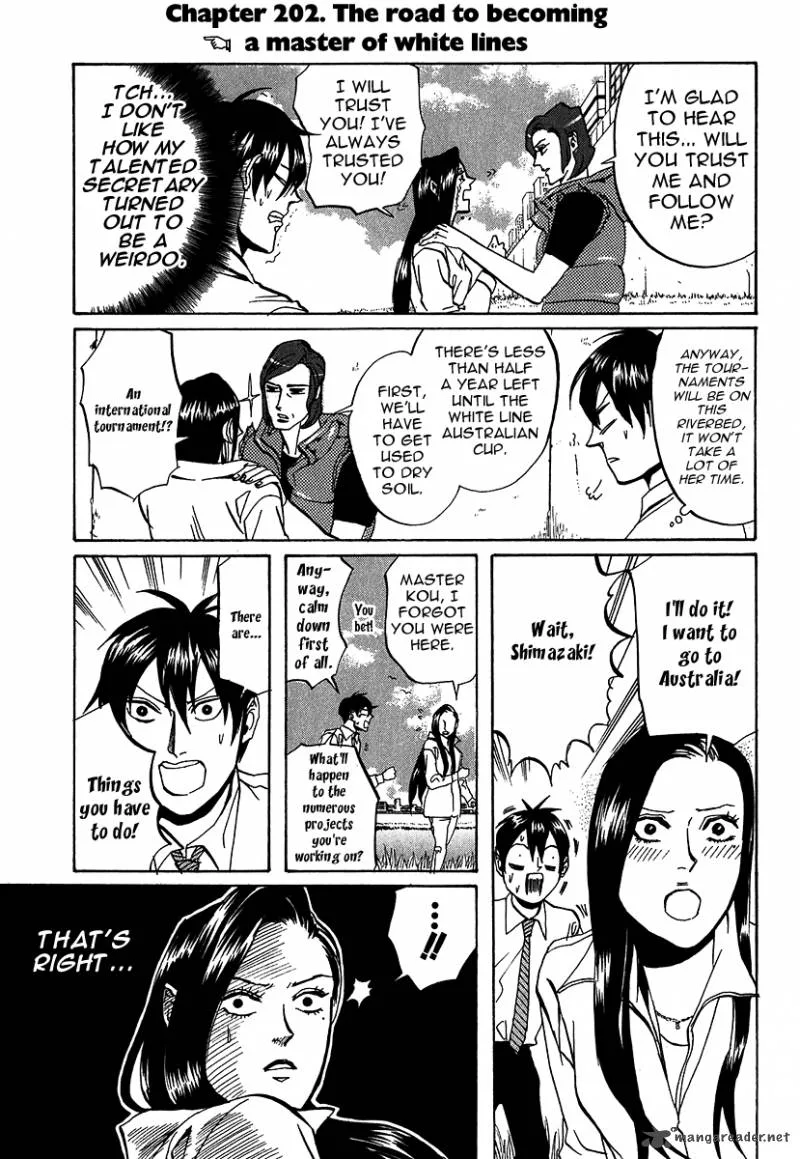 Arakawa Under the Bridge Chapter 202 page 1
