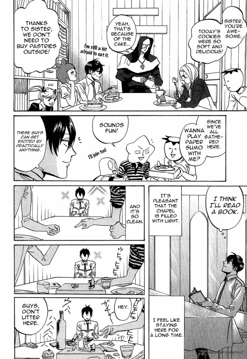 Arakawa Under the Bridge Chapter 206 page 4