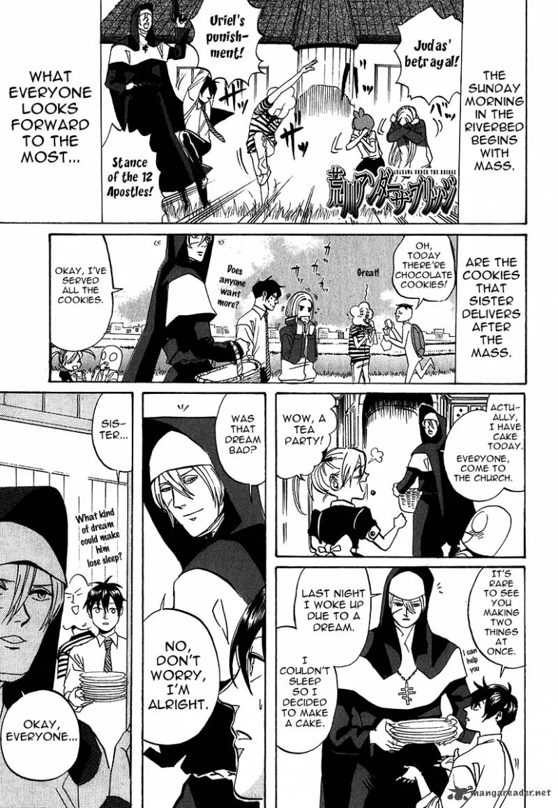 Arakawa Under the Bridge Chapter 206 page 1