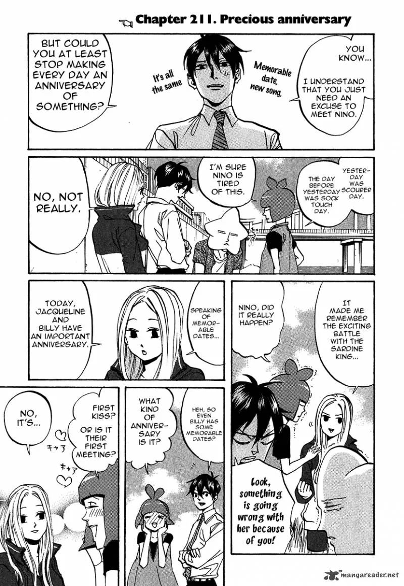 Arakawa Under the Bridge Chapter 211 page 3