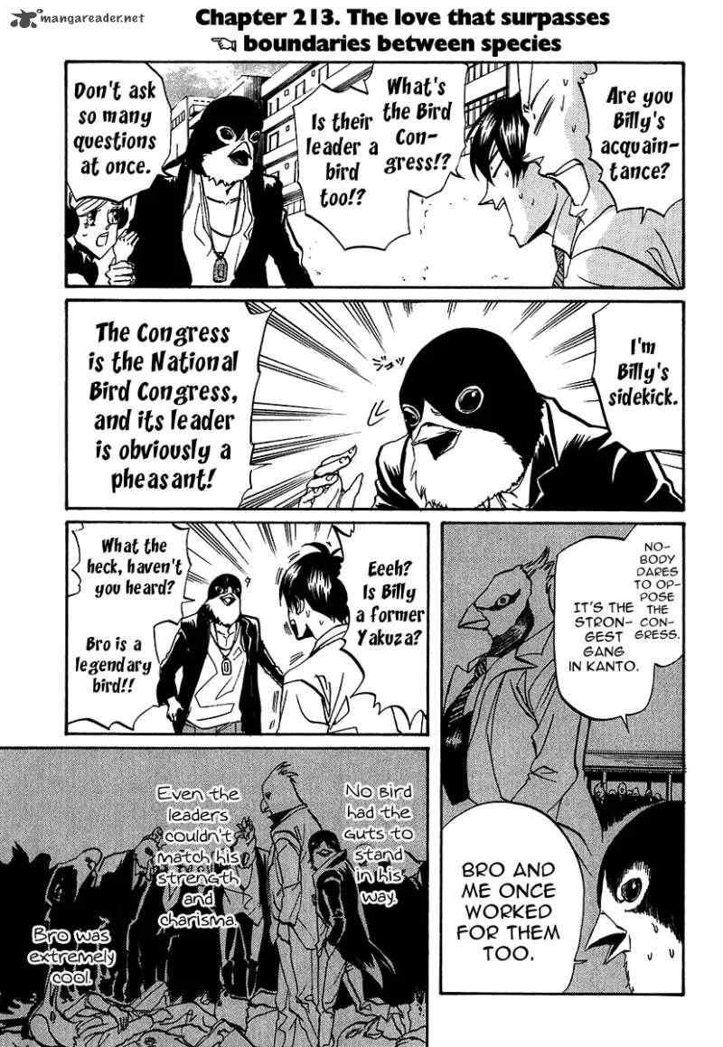 Arakawa Under the Bridge Chapter 213 page 1