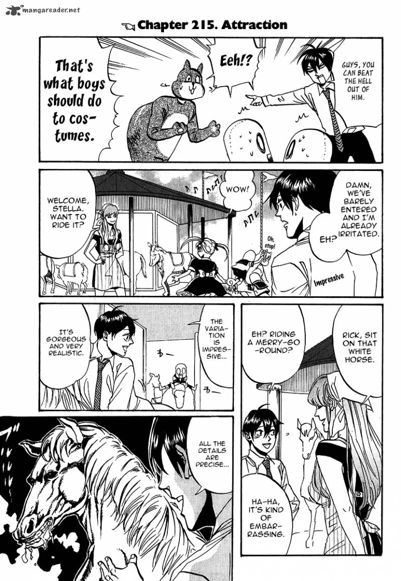 Arakawa Under the Bridge Chapter 215 page 1