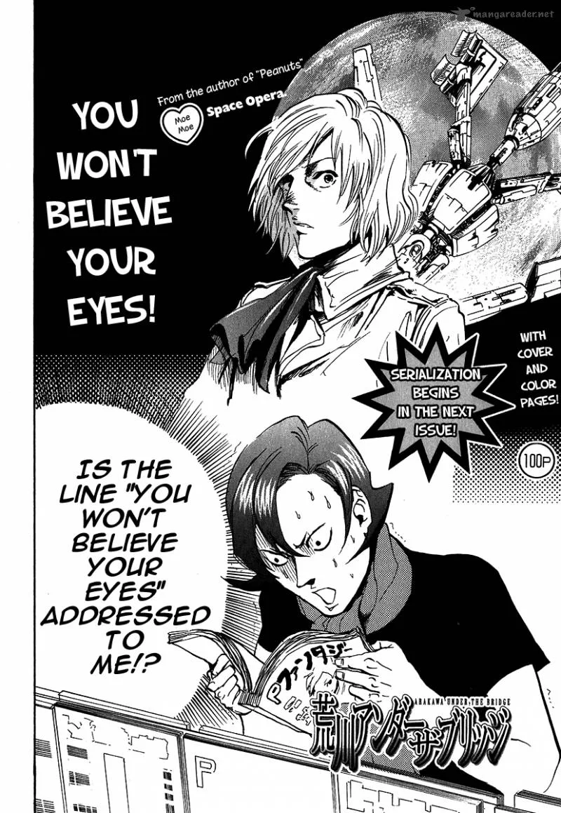 Arakawa Under the Bridge Chapter 217 page 4