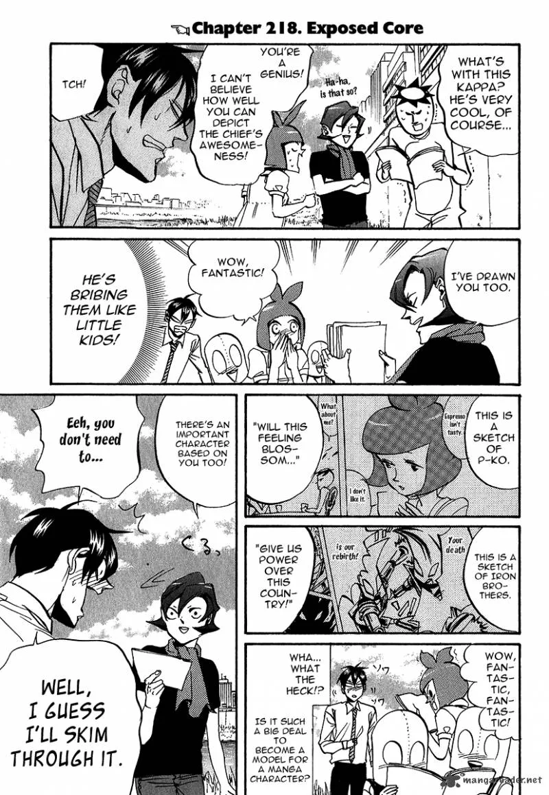 Arakawa Under the Bridge Chapter 218 page 1