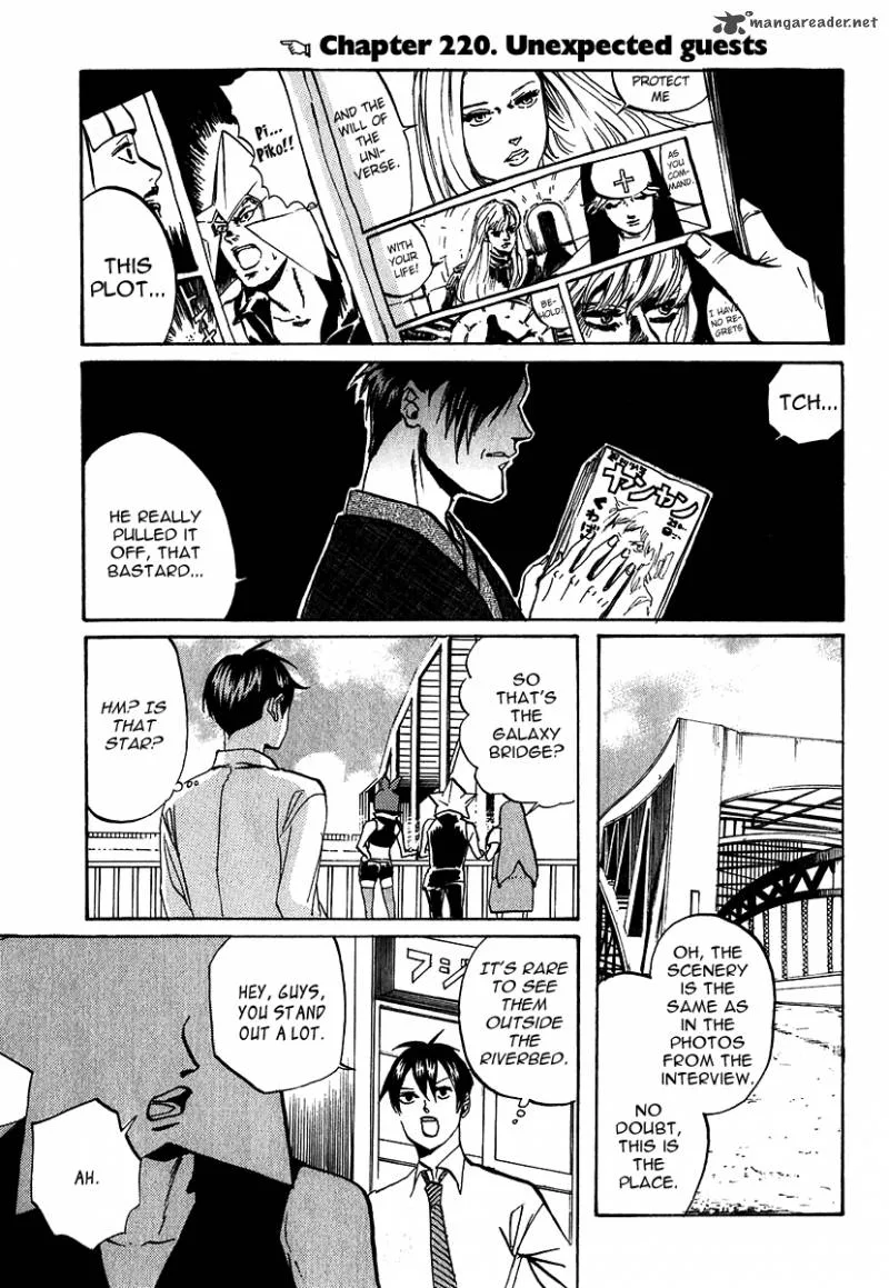 Arakawa Under the Bridge Chapter 220 page 1