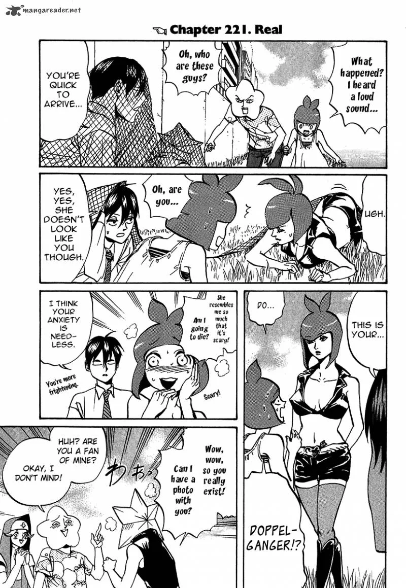 Arakawa Under the Bridge Chapter 221 page 1