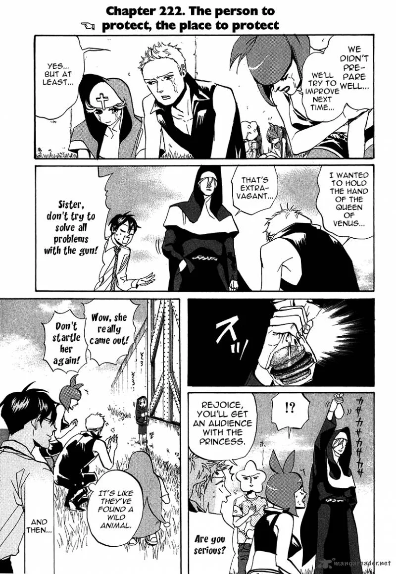 Arakawa Under the Bridge Chapter 222 page 1