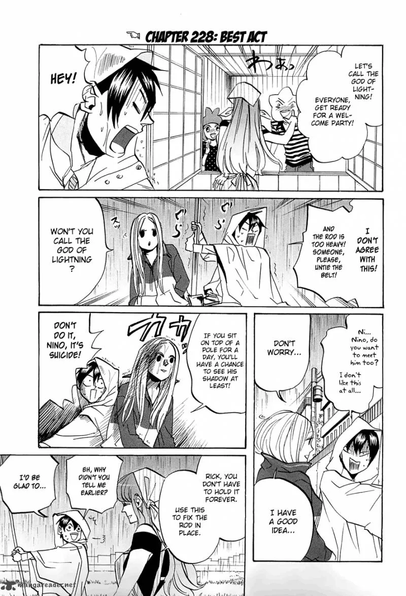 Arakawa Under the Bridge Chapter 228 page 1