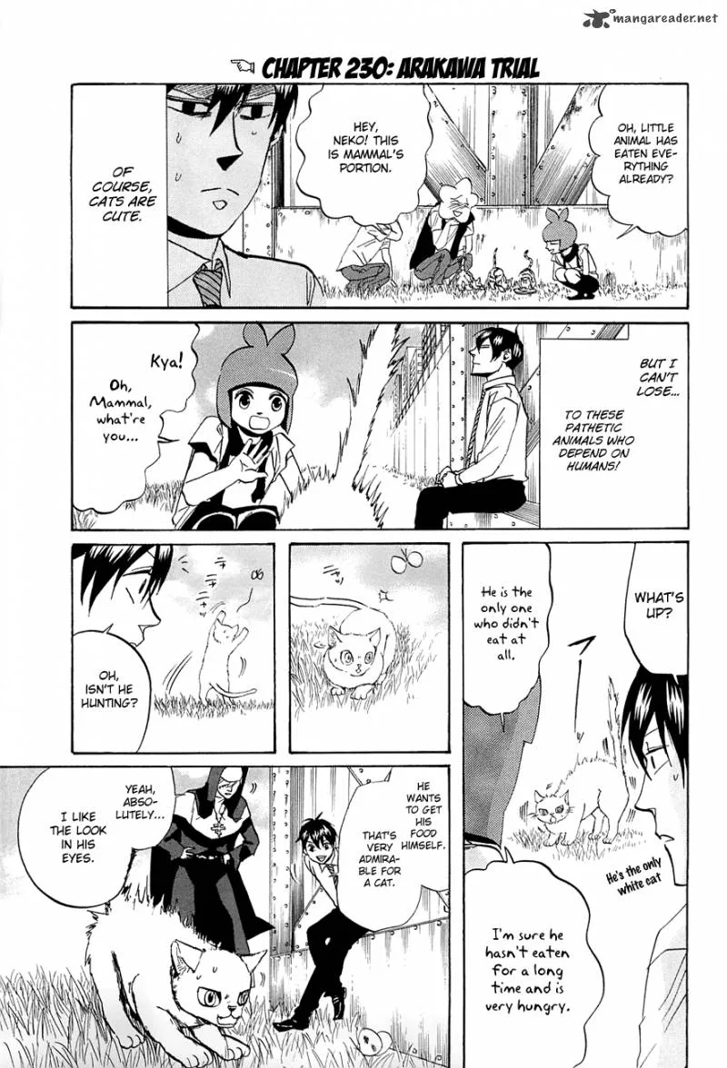 Arakawa Under the Bridge Chapter 230 page 1