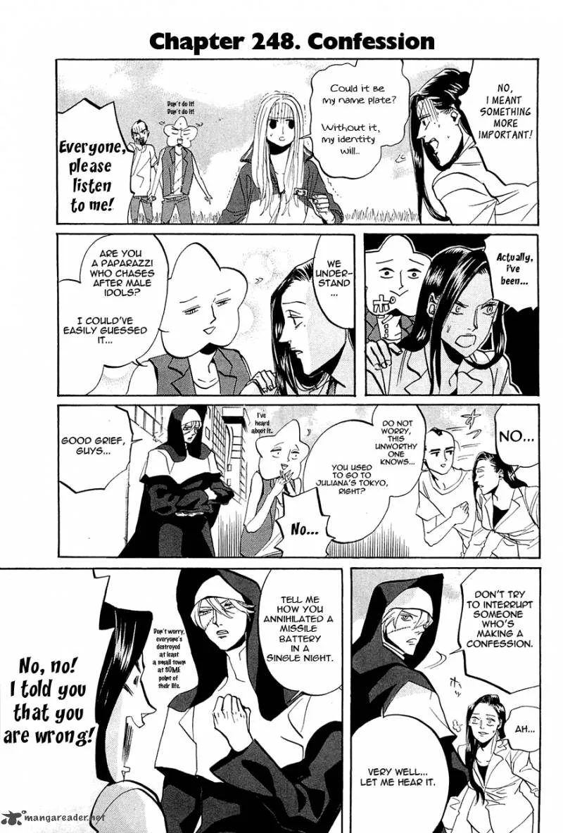 Arakawa Under the Bridge Chapter 248 page 1