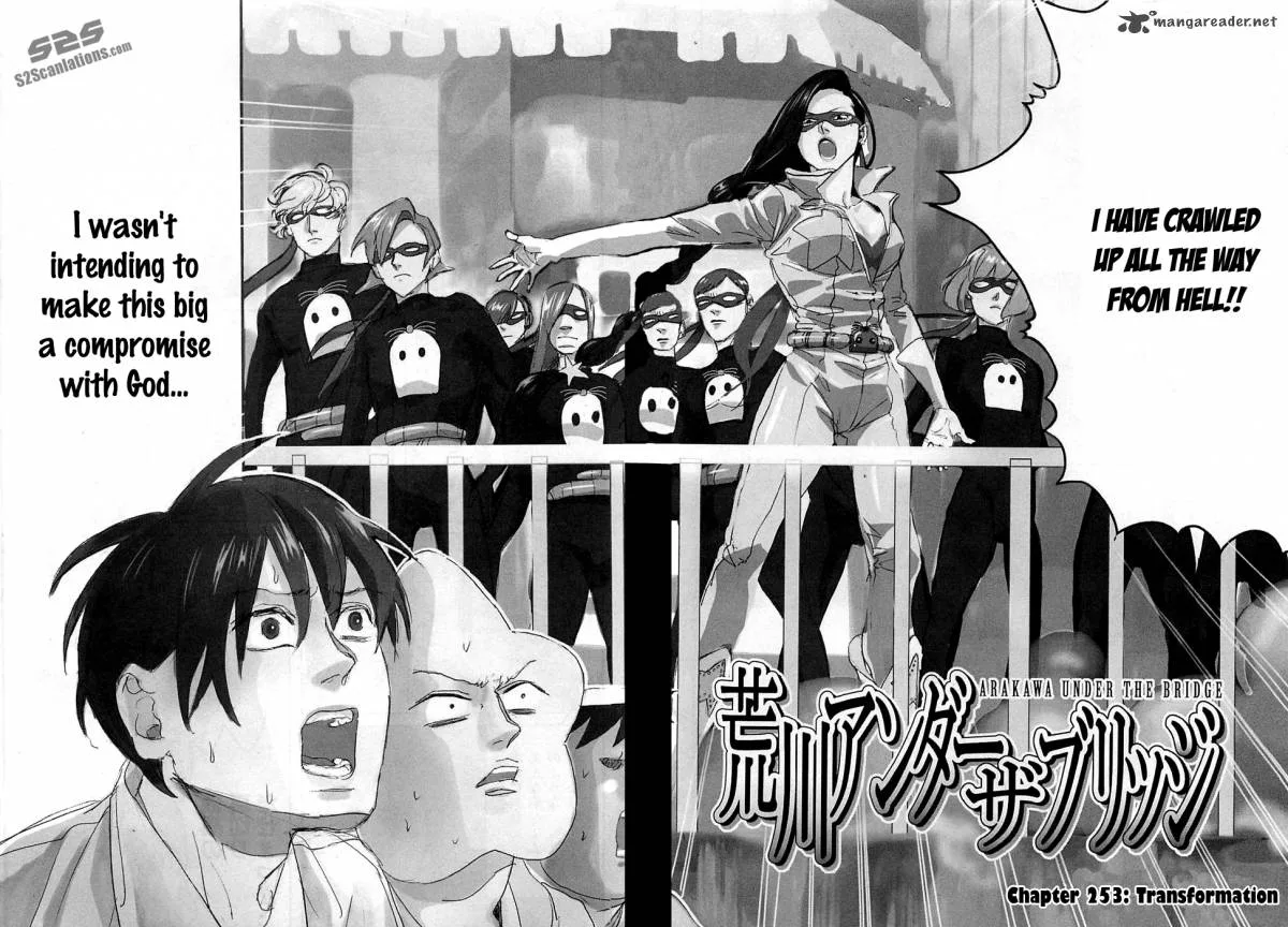 Arakawa Under the Bridge Chapter 253 page 2