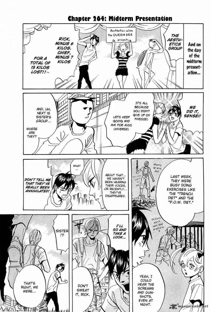 Arakawa Under the Bridge Chapter 264 page 2